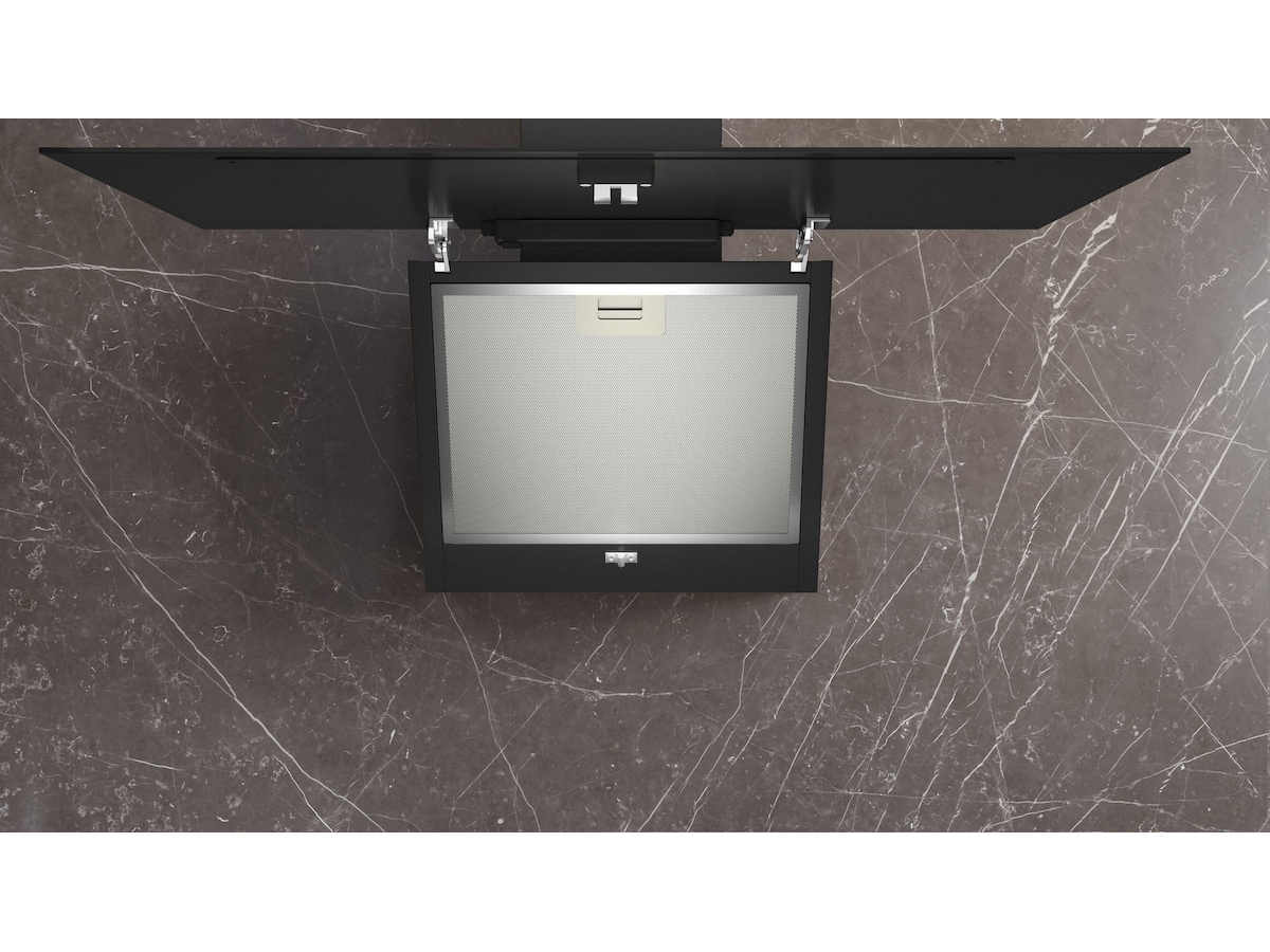 Siemens iQ100 LC85KDK60 Ventilator (sort) Veggmontert Kjøkkenvifte