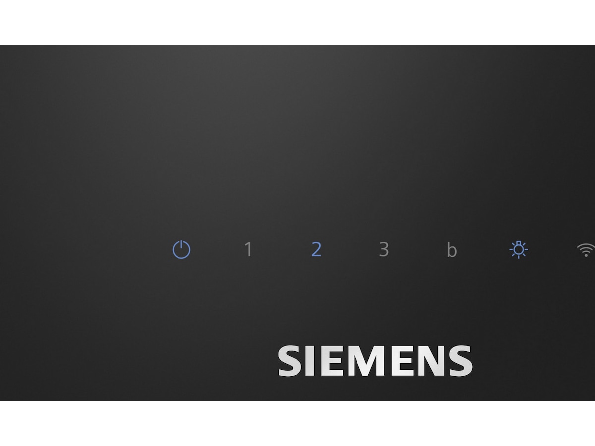 Siemens iQ300 LC67KFN60 Ventilator (sort) Veggmontert Kjøkkenvifte