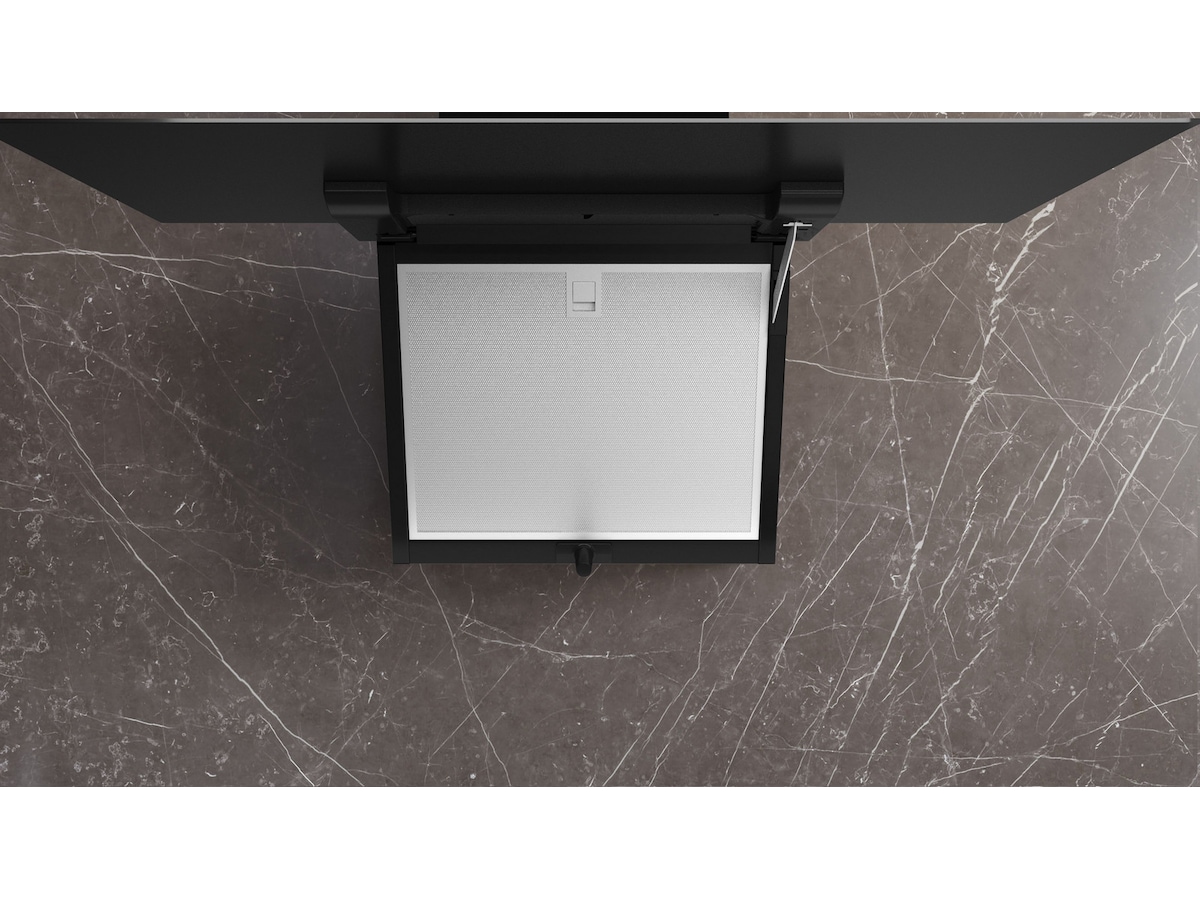 Siemens iQ300 LC67KFN60 Ventilator (sort) Veggmontert Kjøkkenvifte