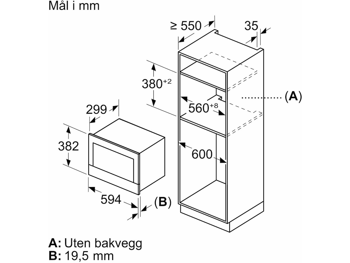 Siemens iQ700 BF722L1B1 Mikrobølgeovn (sort) Mikrobølgeovn