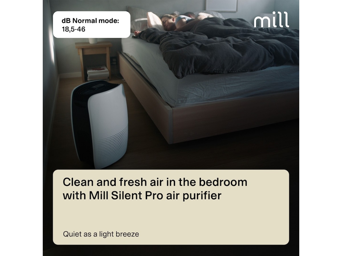 Mill Silent Pro luftrenser -B-Grade Demo hjem & fritid