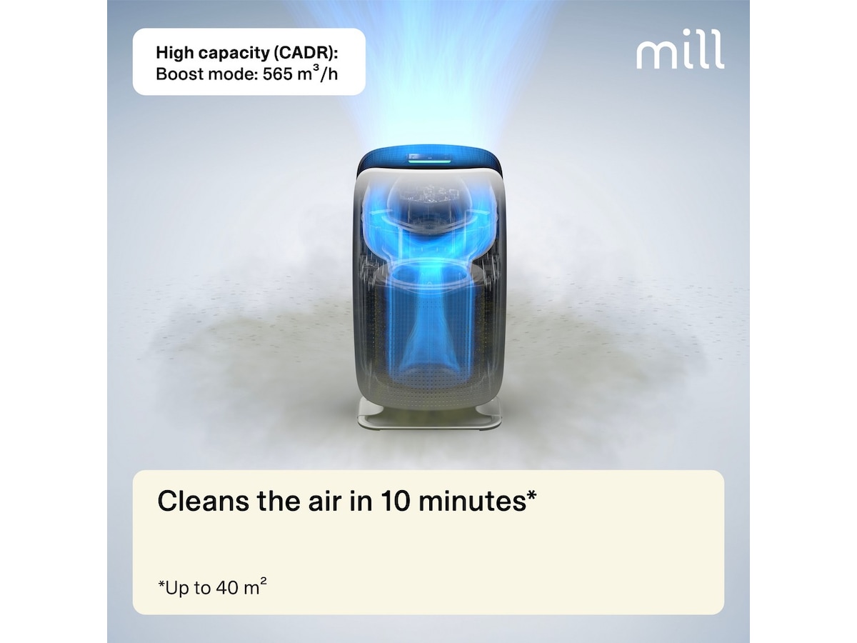 Mill Silent Pro luftrenser -B-Grade Demo hjem & fritid