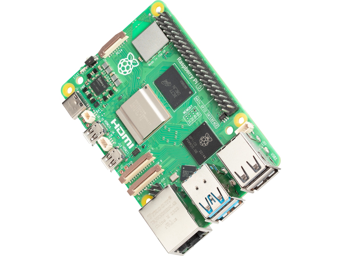 Raspberry Pi 5 Model B, 8GB RAM Integrert CPU