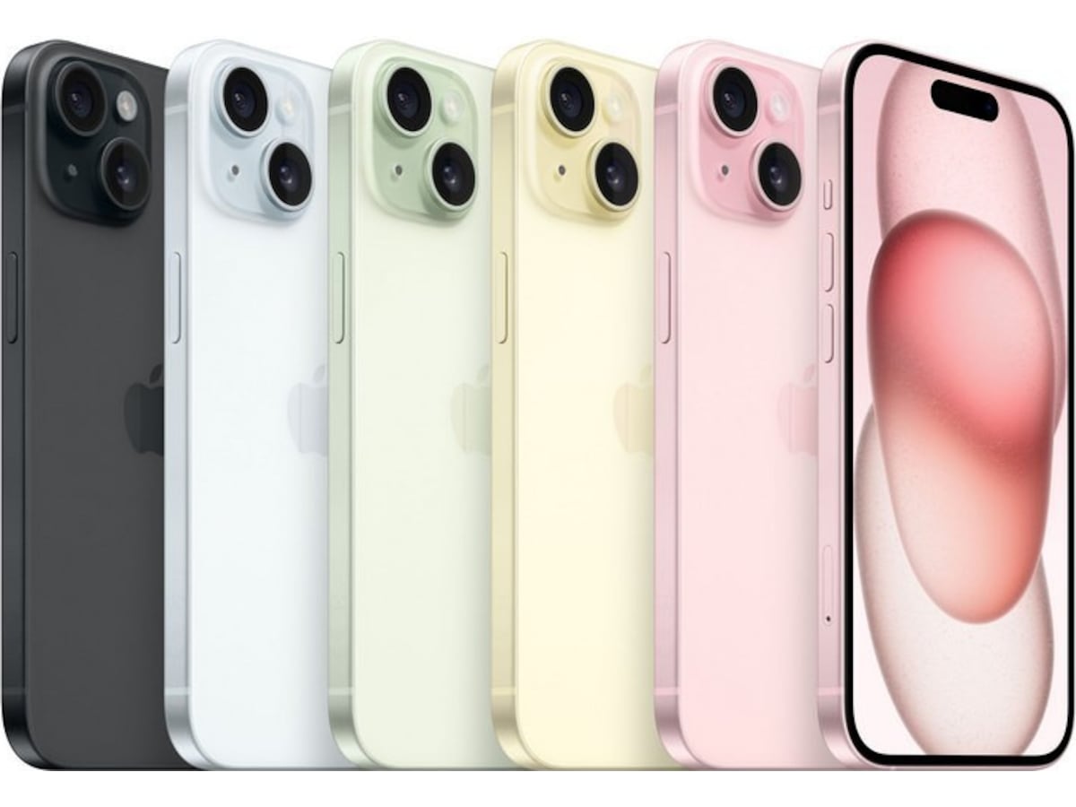 iPhone 15 128GB (sort) -B-Grade Demo mobiltelefoner