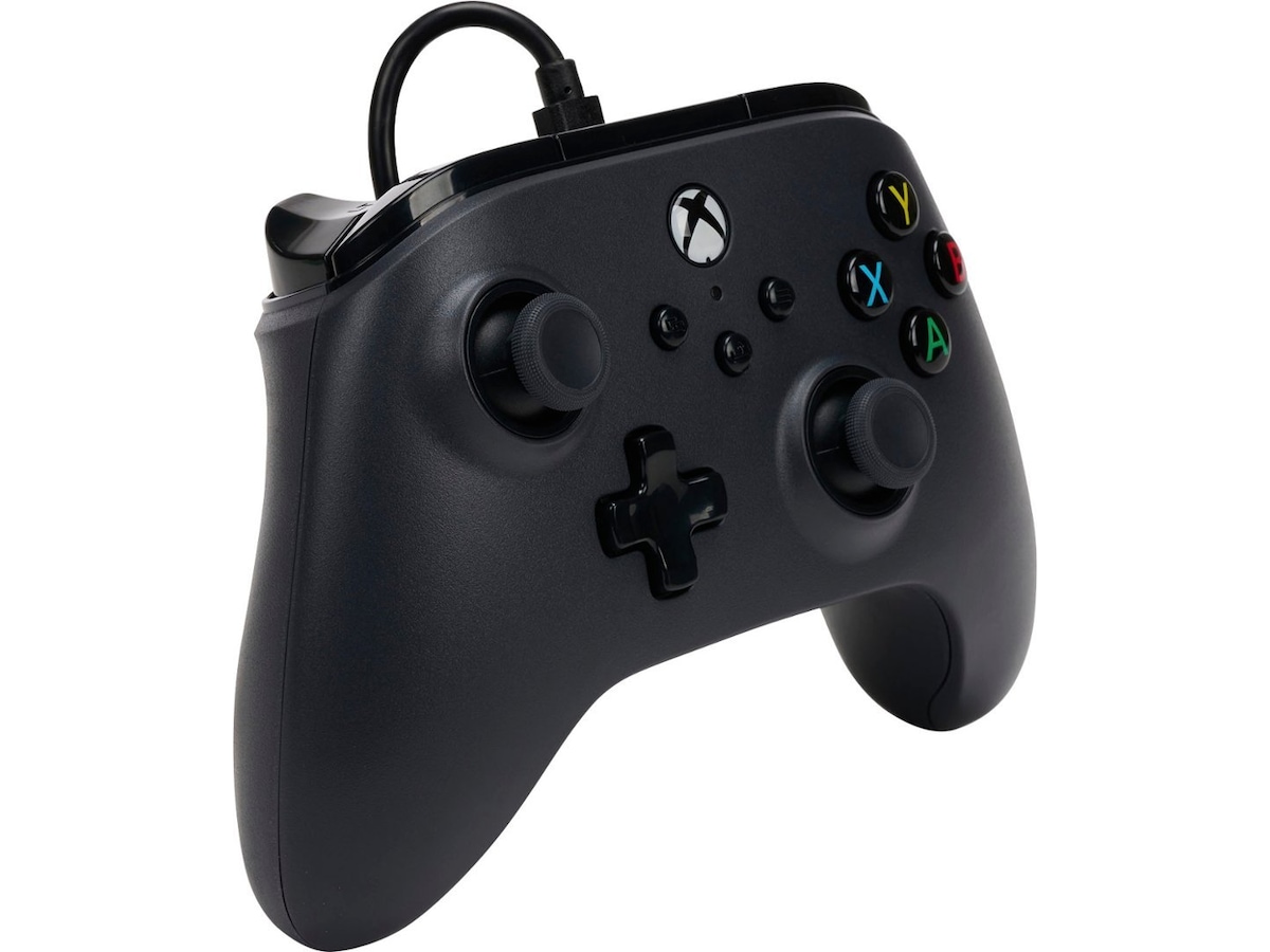 PowerA Wired Controller (sort) Tilbehør til spillkonsoller