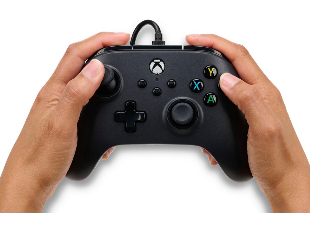 PowerA Wired Controller (sort) Tilbehør til spillkonsoller