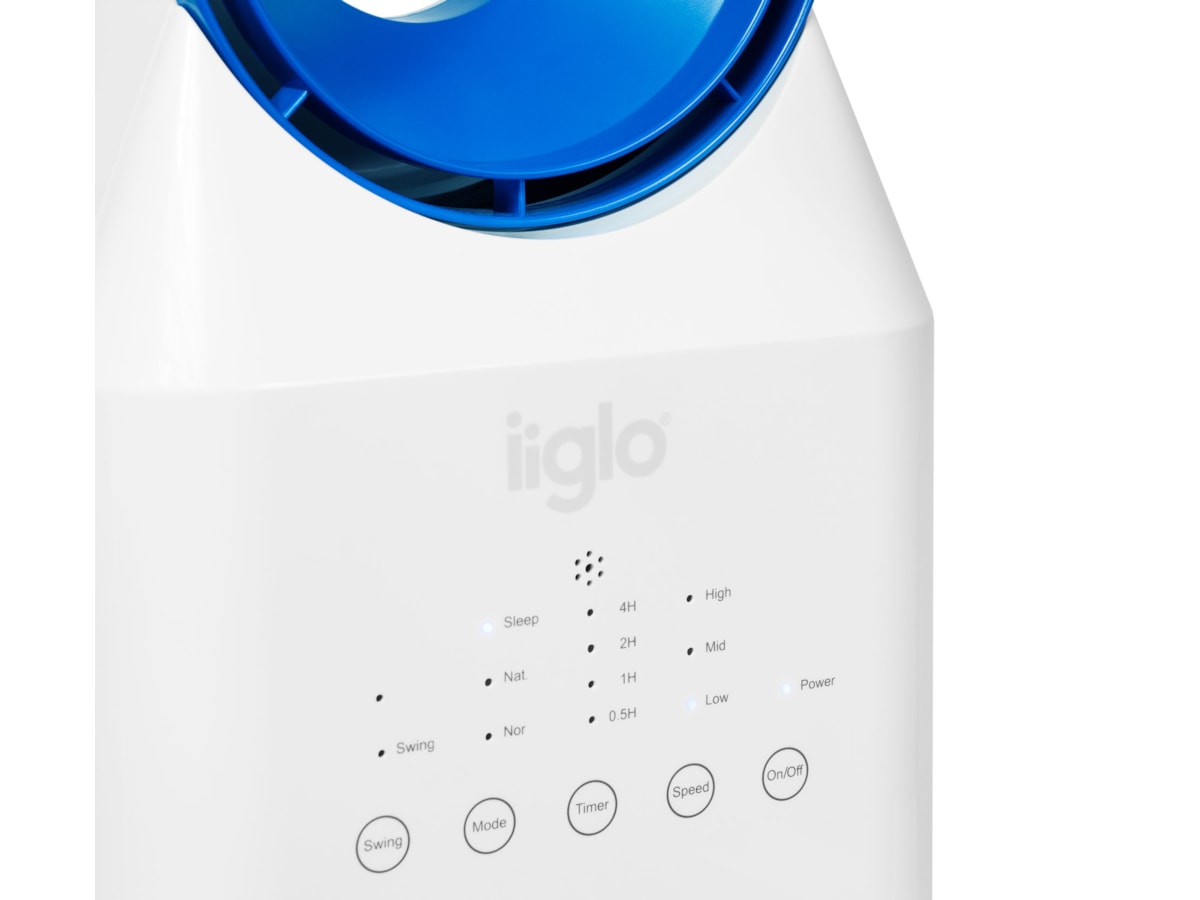 Iiglo bladløs vifte Vifter & vifteovn
