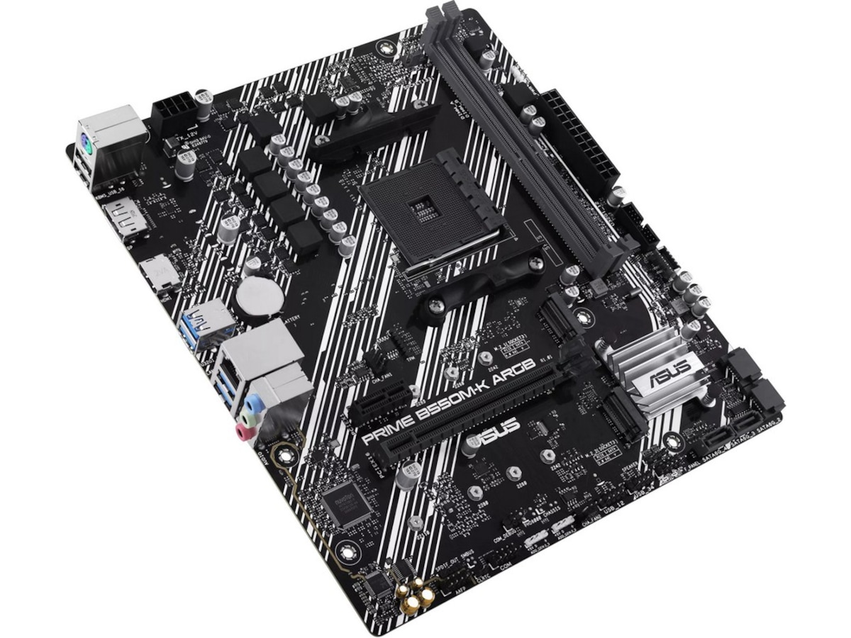 ASUS PRIME B550M-K ARGB Hovedkort AMD Socket