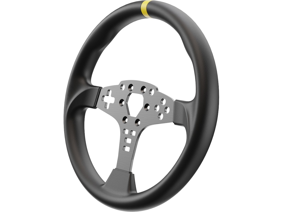 Moza Racing 12-inch Round Wheel Mod for ES Ratt og pedaler