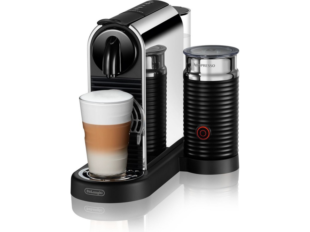 Nespresso CitiZ & Milk by De'Longhi Kapselmaskin (sort) Kapselmaskiner