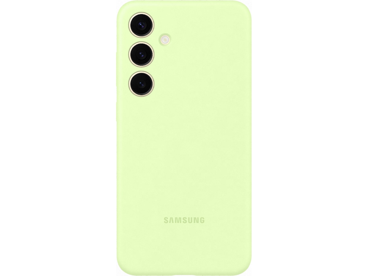 Samsung Galaxy S24+ Silikondeksel (light green) Mobildeksel