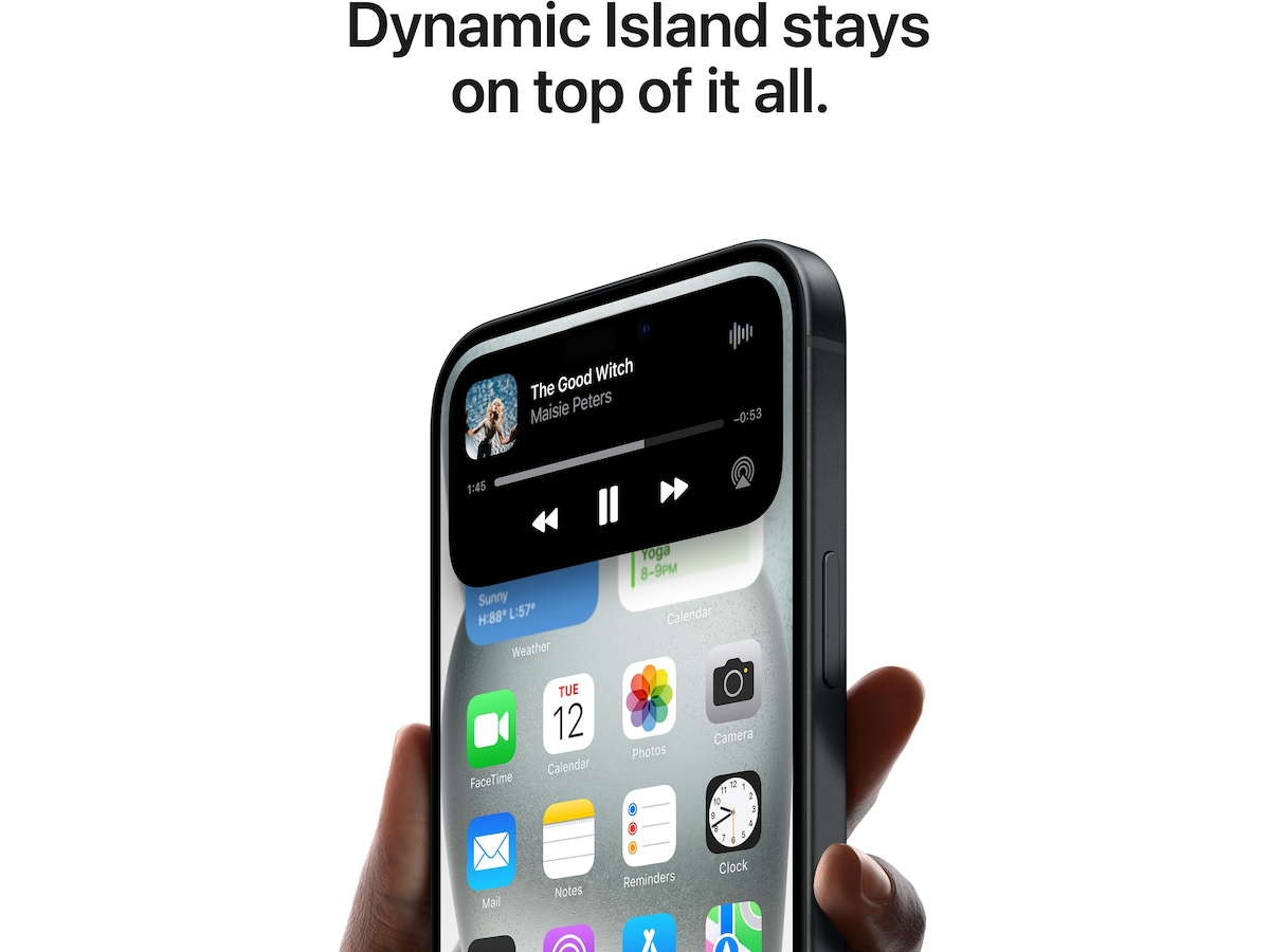 iPhone 15 256GB (sort) -B-Grade Demo mobiltelefoner
