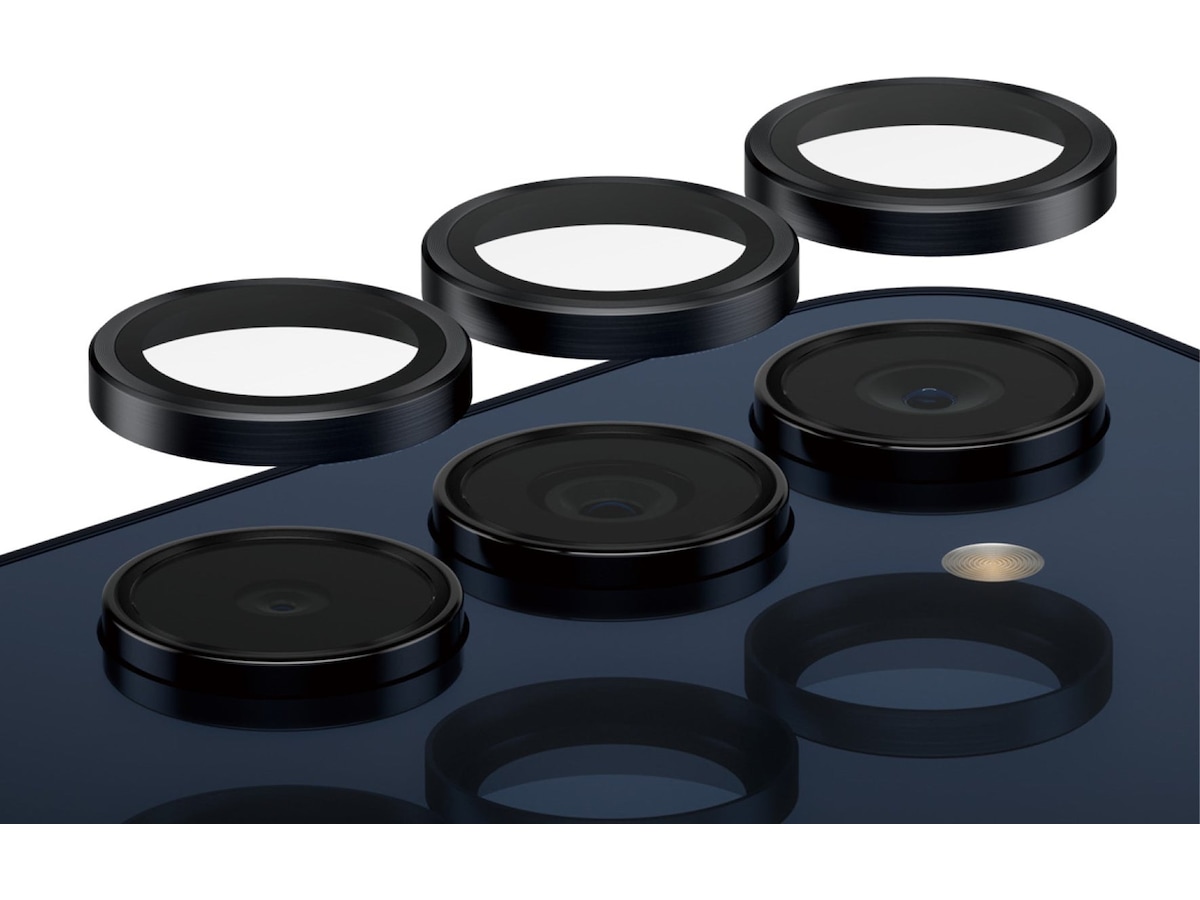 PanzerGlass Galaxy A34 Hoops Linsebeskytter (sort) Skjermbeskytter