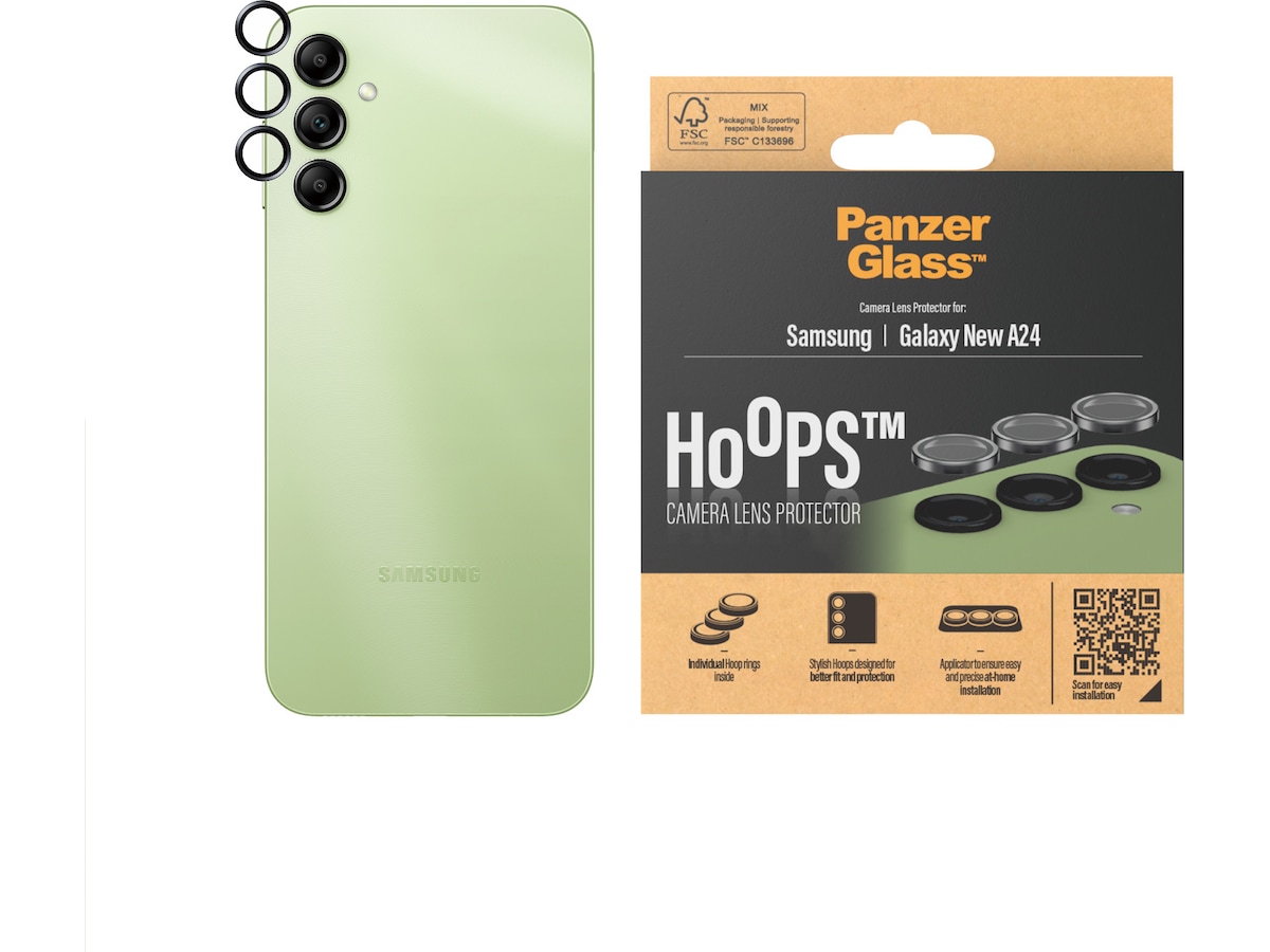 PanzerGlass Galaxy A25 Hoops Linsebeskytter Skjermbeskytter