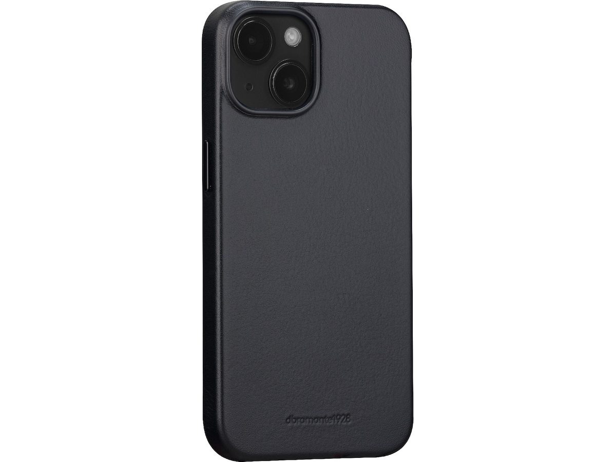 dbramante1928 iPhone 15 Plus Roskilde skinndeksel (sort) Mobildeksel