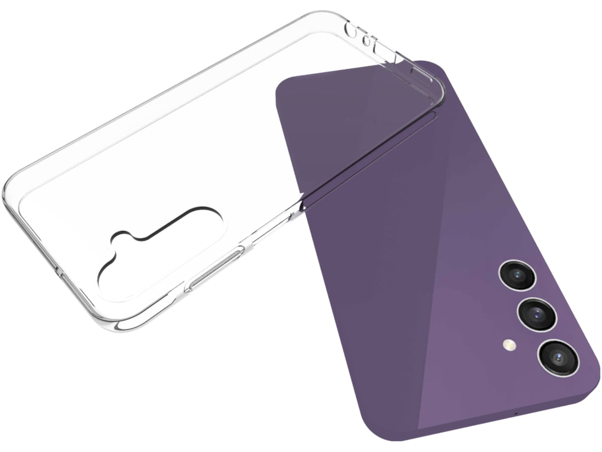 iiglo Samsung Galaxy A25 Silikondeksel (gjennomsiktig) Mobildeksel