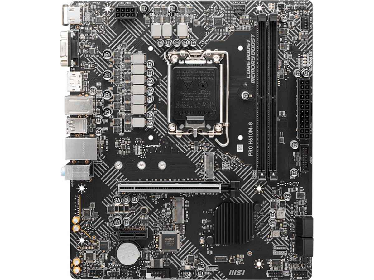 MSI PRO H610M-G Hovedkort Intel Socket