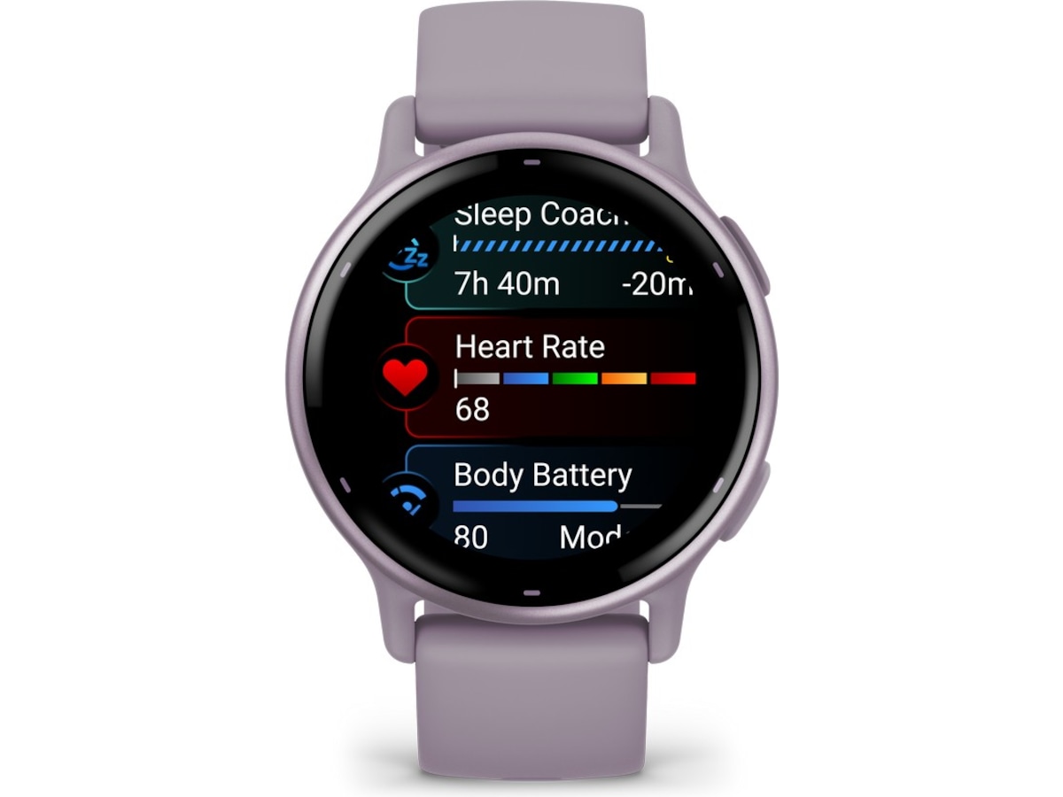 Garmin vivoactive 5 AMOLED Smartklokke (orchid/orchid metallic) -B-Grade Demo klokker