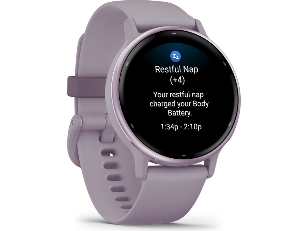 Garmin vivoactive 5 AMOLED Smartklokke (orchid/orchid metallic) -B-Grade Demo klokker