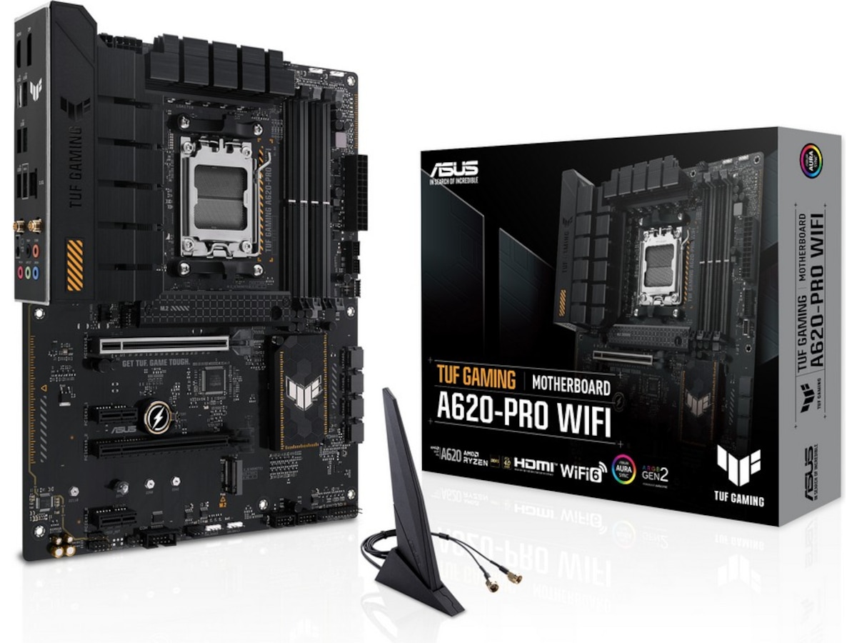 Asus TUF Gaming A620-PRO WIFI Hovedkort -B-Grade Demo hovedkort