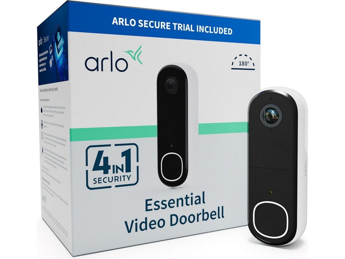 Arlo Essential 2 FHD Video Doorbell Ringeklokker