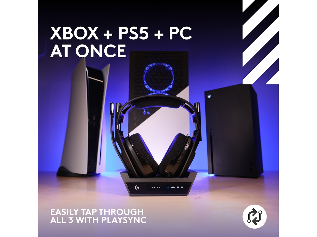 Astro A50 X LIGHTSPEED Trådløst Gaming headset + ladestasjon (sort) Gamingheadset