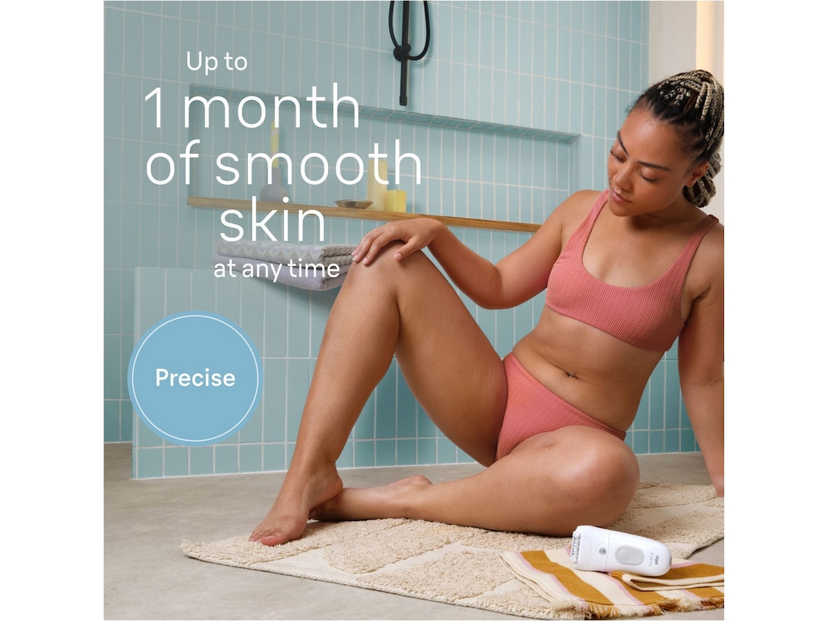 Braun Silk-épil 5 Epilator SE5-041 (hvit/grå) Epilator & IPL-hårfjerning