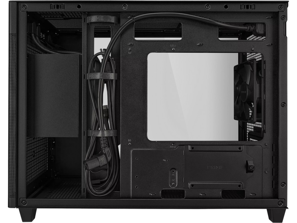 ASUS Prime AP201 Tempered Glass Mini Tower (sort) -B-Grade Demo annet i datautstyr