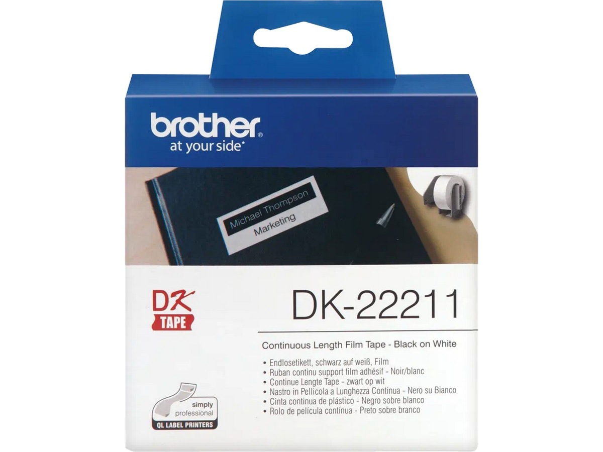 Brother DK22211 Endless Film white Label-produkter