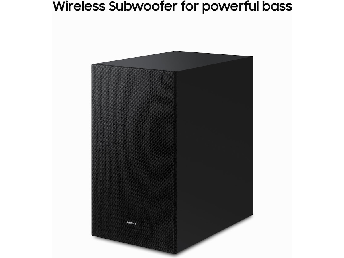 Samsung HW-S710D soundbar med subwoofer (sort) Lydplanker