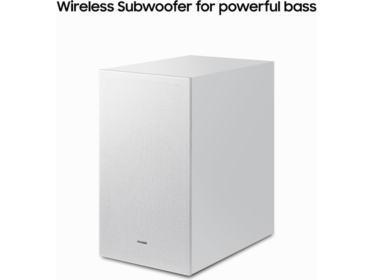Samsung HW-S711D soundbar med subwoofer (hvit) Lydplanker