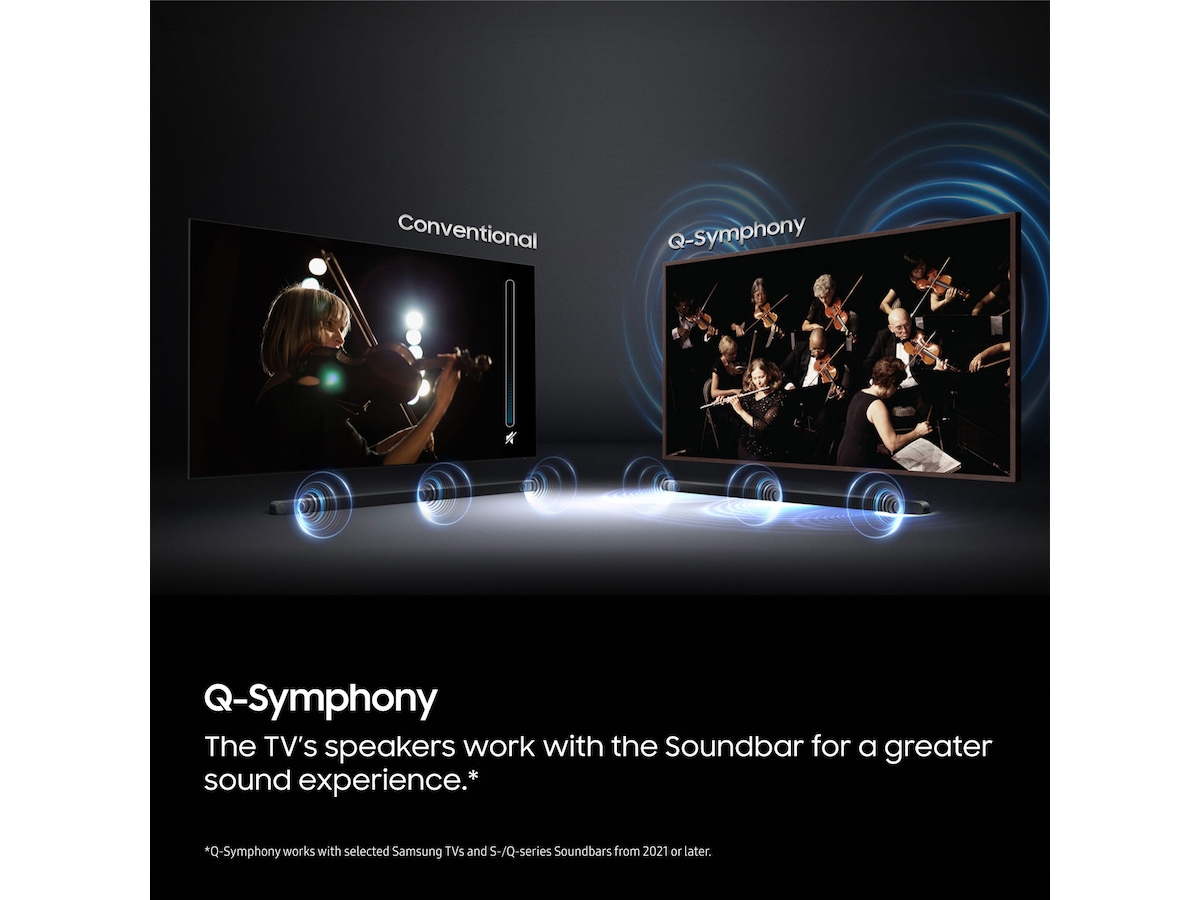 Samsung HW-S810D soundbar med subwoofer (sort) Lydplanker