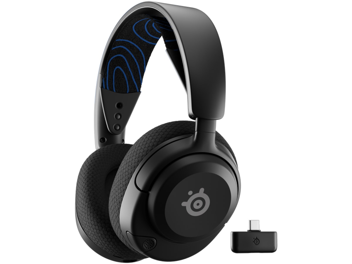 SteelSeries Arctis Nova 5P Wireless gamingheadset PS5 (sort) Gamingheadset