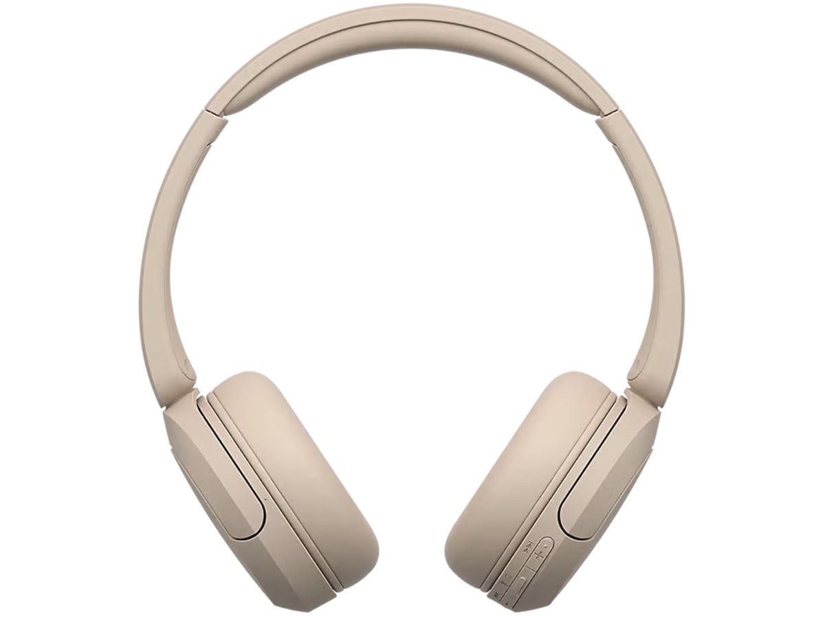 Sony WH-CH520 trådløse hodetelefoner, On-Ear (beige) Hodetelefoner