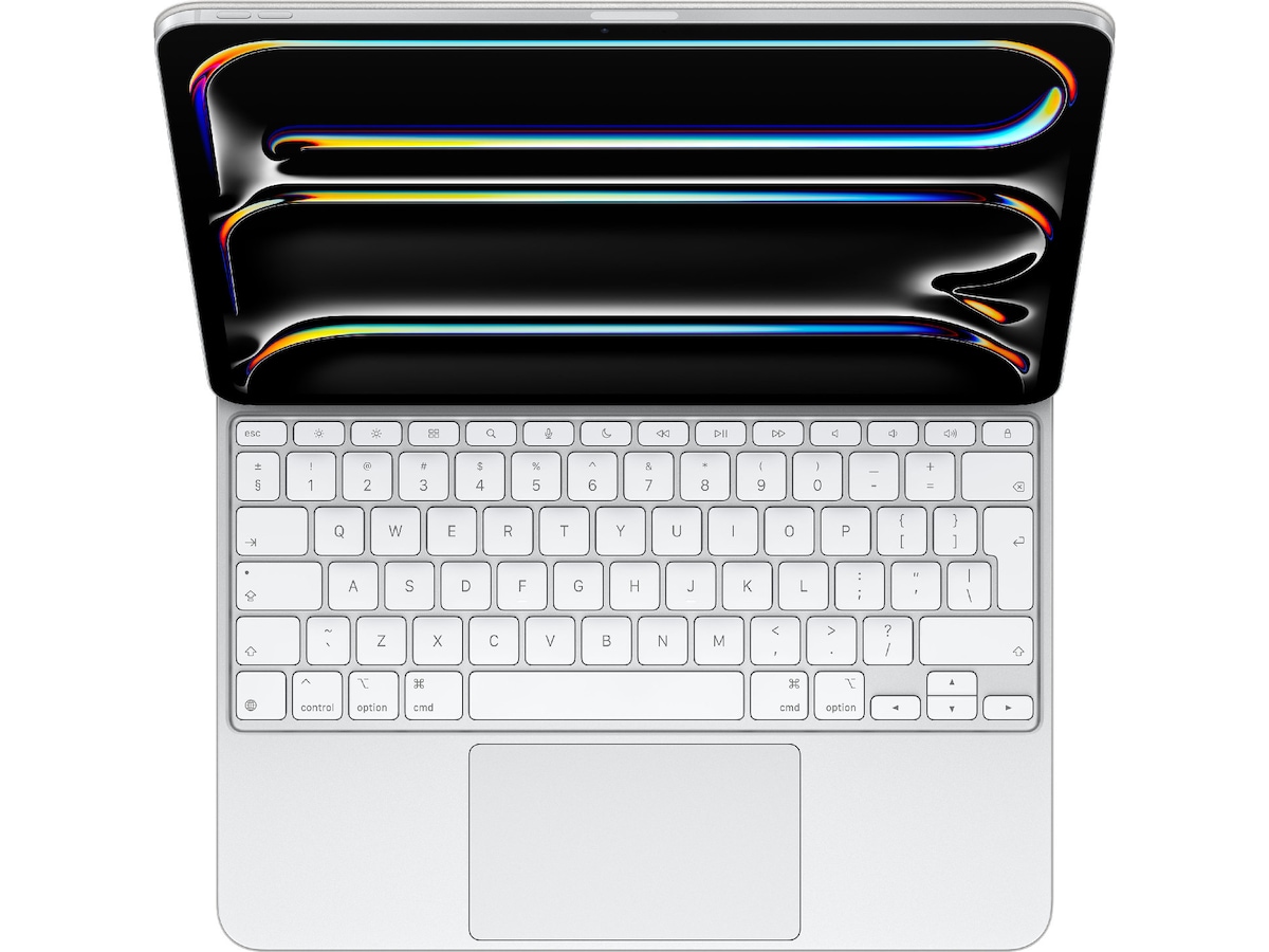 Apple iPad Pro 13" Magic Keyboard 13 (white) Tastatur og stylus
