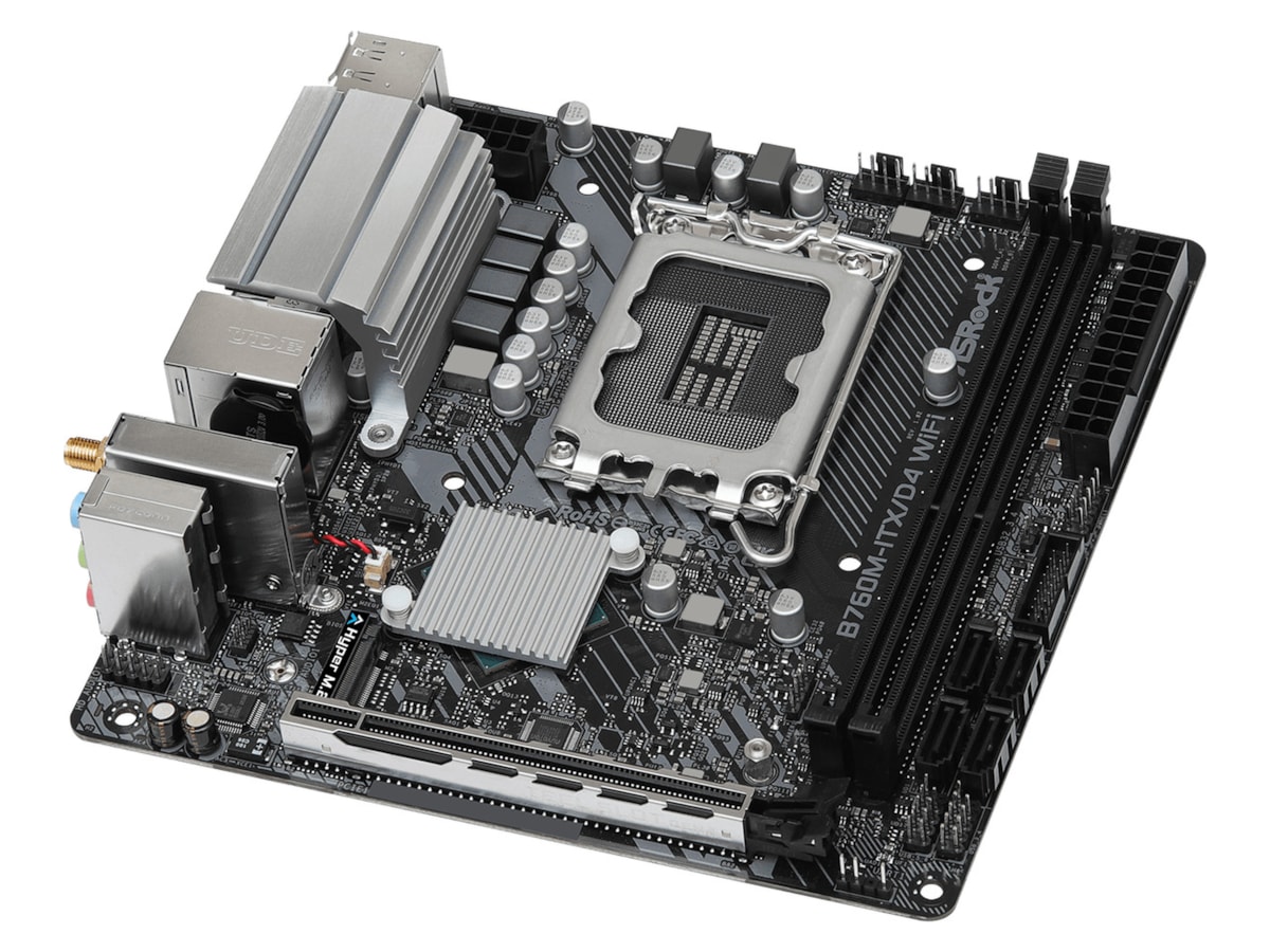 ASRock B760M-ITX/D4 WIFI Hovedkort Intel Socket