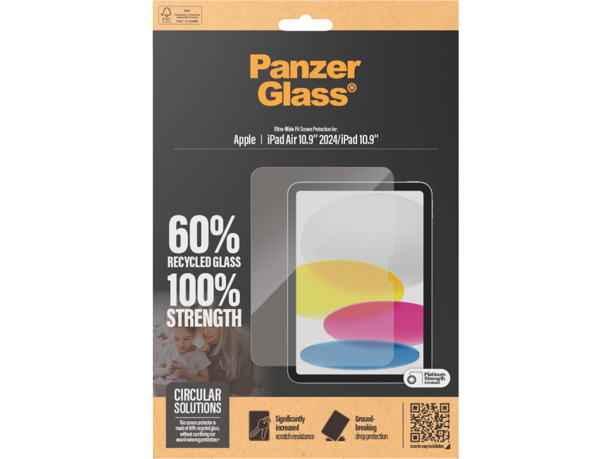 PanzerGlass iPad 11" / 10,9" og Air 11" Skjermbeskytter Skjermbeskyttelse nettbrett