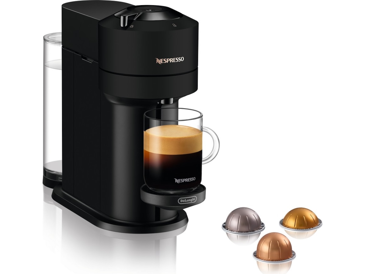Nespresso Vertuo Next by De'Longhi Kapselmaskin (sort) -B-Grade Demo hjem & fritid