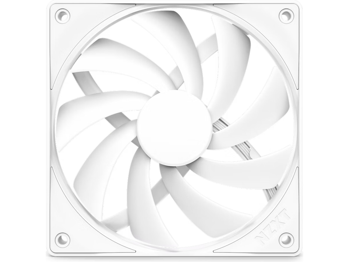 NZXT F120Q Quiet Airflow Vifte (hvit) Vifter