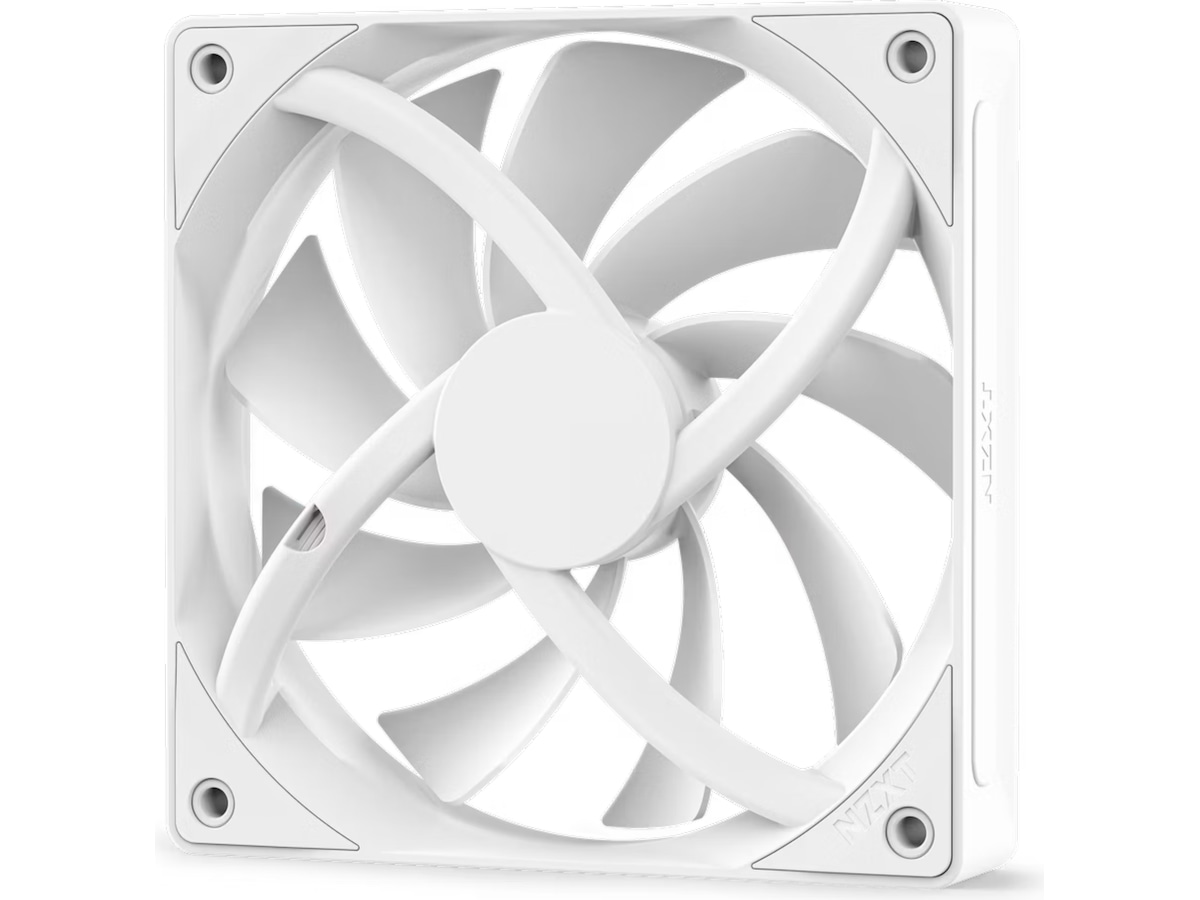 NZXT F120Q Quiet Airflow Vifte (hvit) Vifter