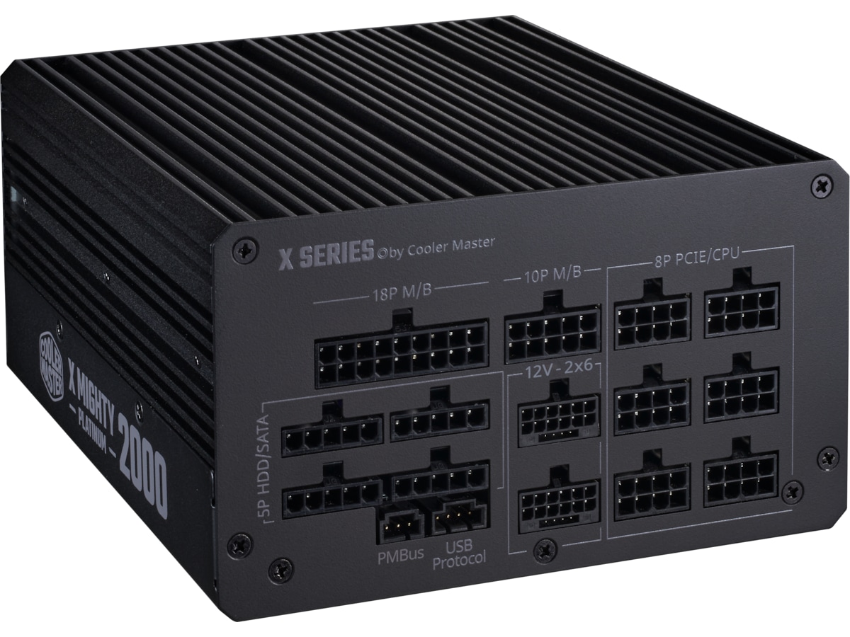 Cooler Master X Mighty Platinum 2000 PSU Enheter