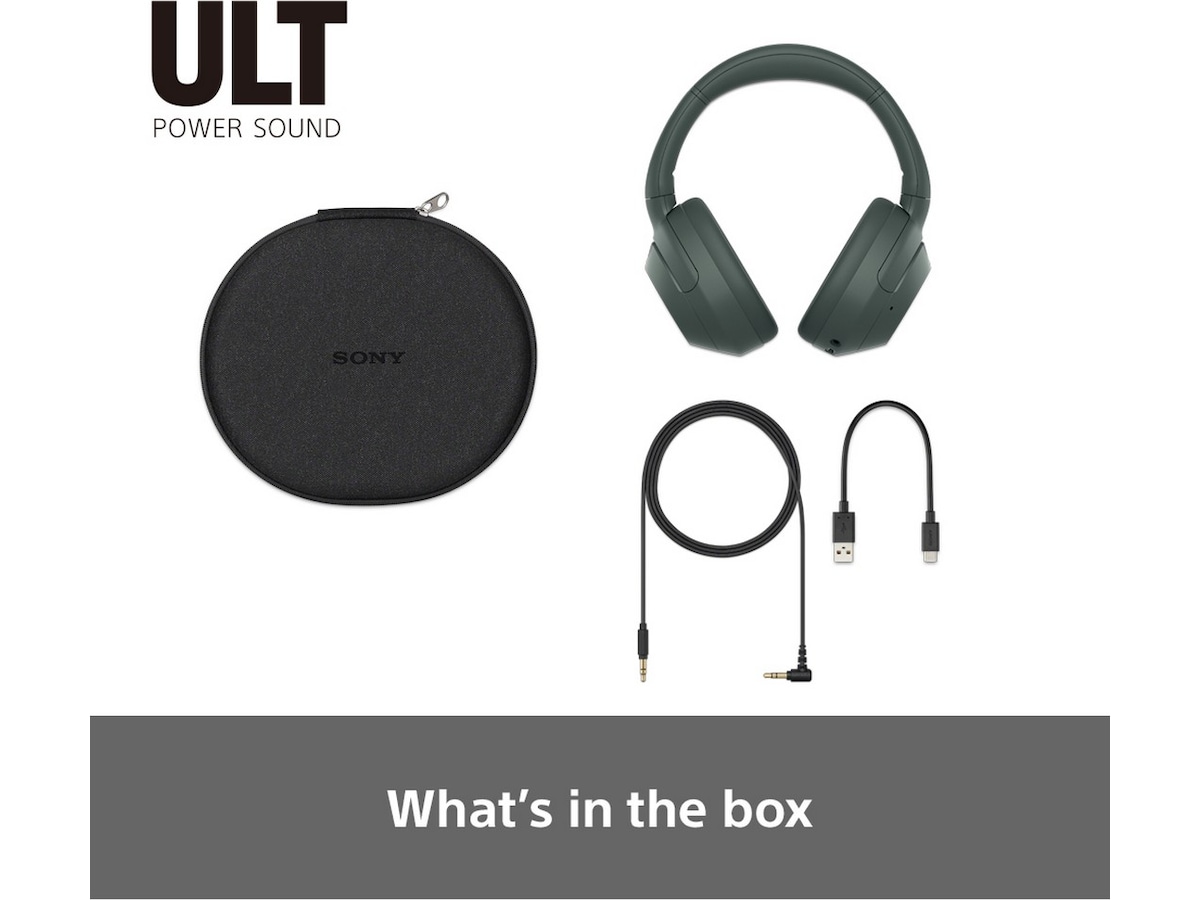 Sony ULT WEAR trådløse hodetelefoner Over-Ear med mic (skogsgrå) -B-Grade Demo annet i lyd & bilde