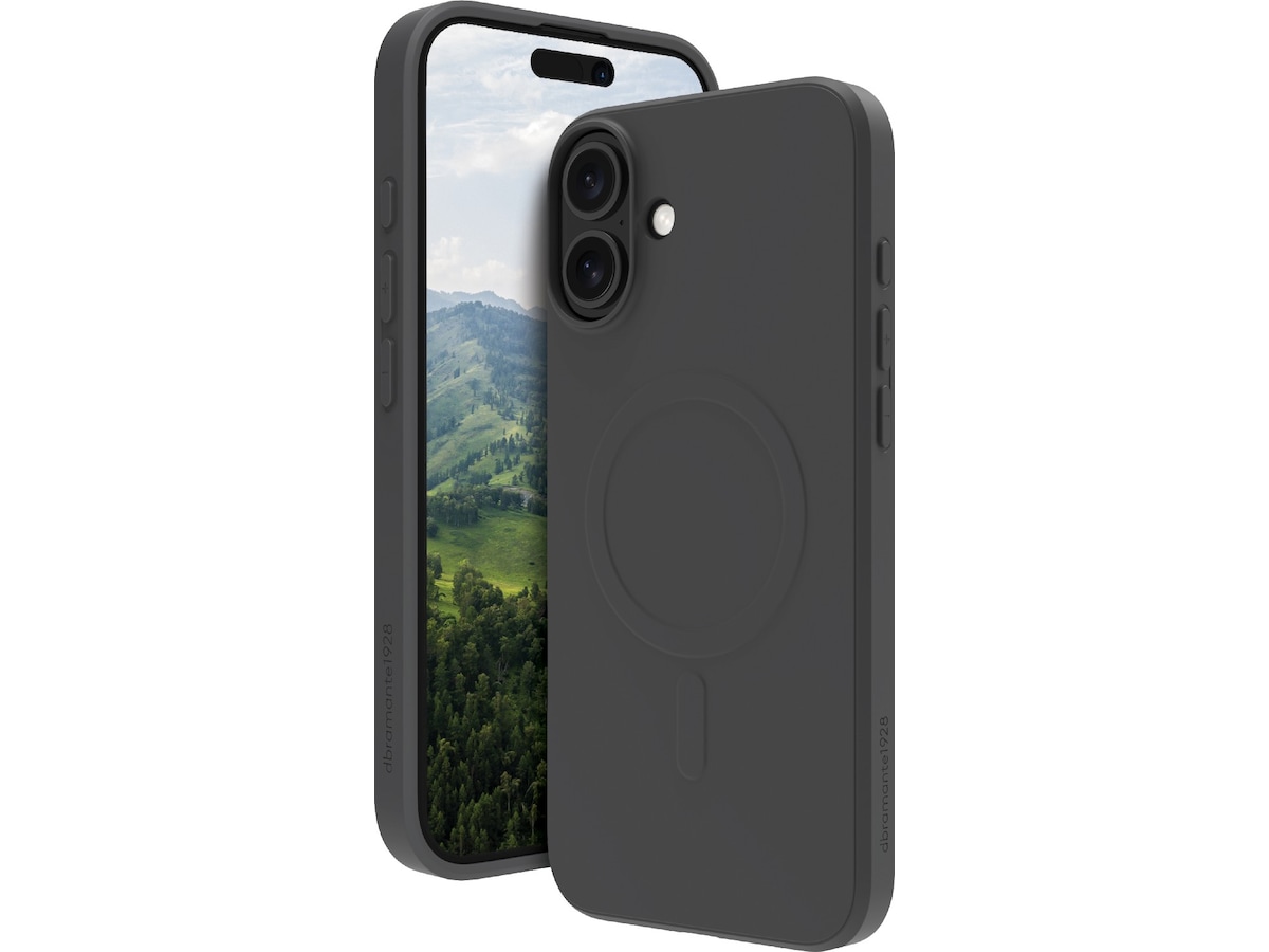 dbramante1928 iPhone 16 Plus Greenland Pro deksel (night black) Mobildeksel