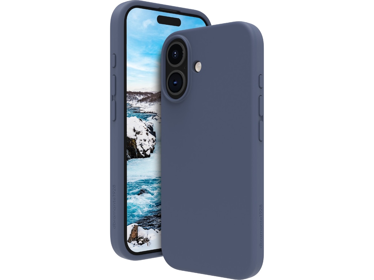 dbramante1928 iPhone 16 Plus Monaco silikondeksel (pacific blue) Mobildeksel