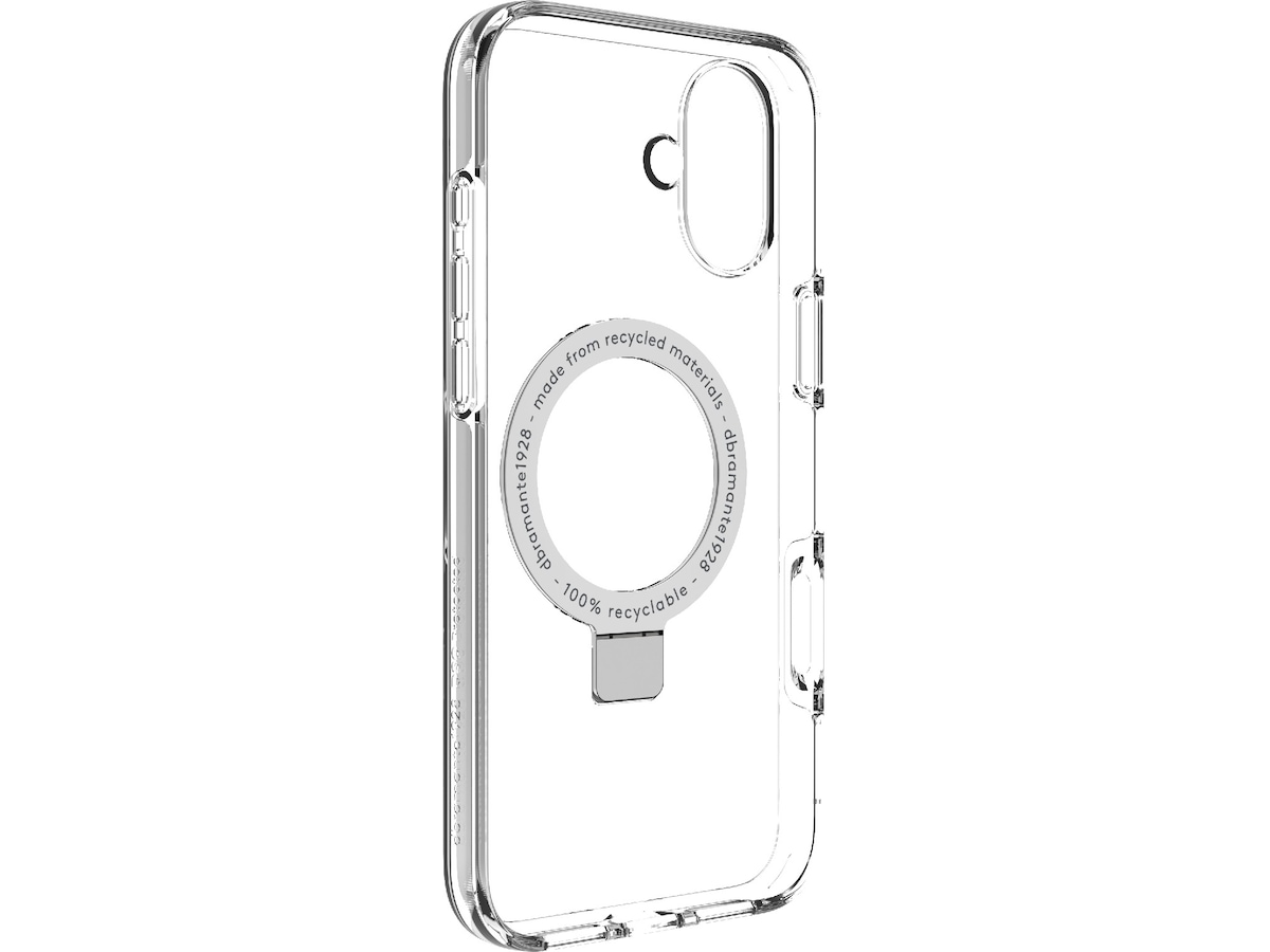 dbramante1928 iPhone 16 Plus Iceland Ultra D3O deksel (gjennomsiktig) Mobildeksel