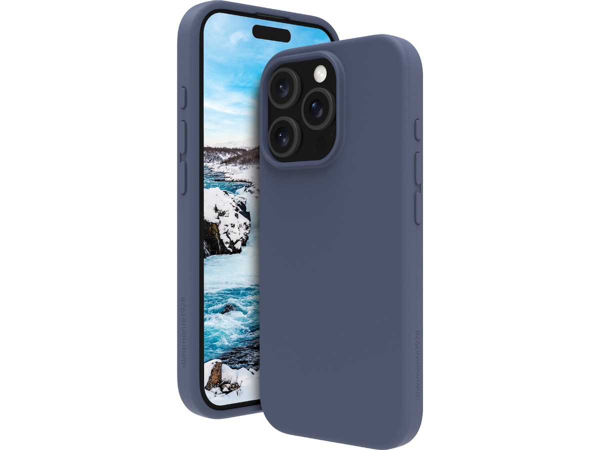dbramante1928 iPhone 16 Pro Max Monaco silikondeksel (pacific blue) Mobildeksel