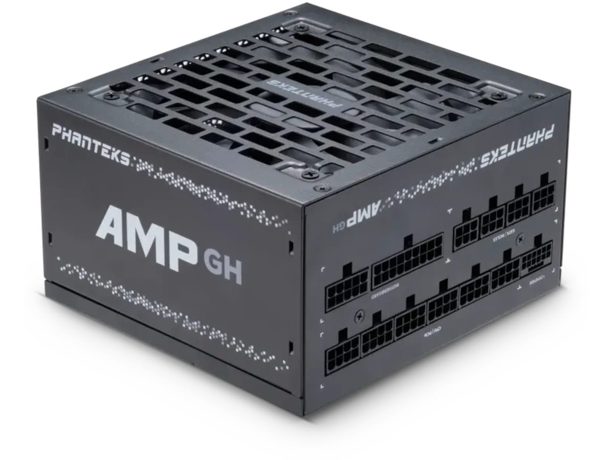 Phanteks AMP GH 850W Gold PSU (sort) Enheter