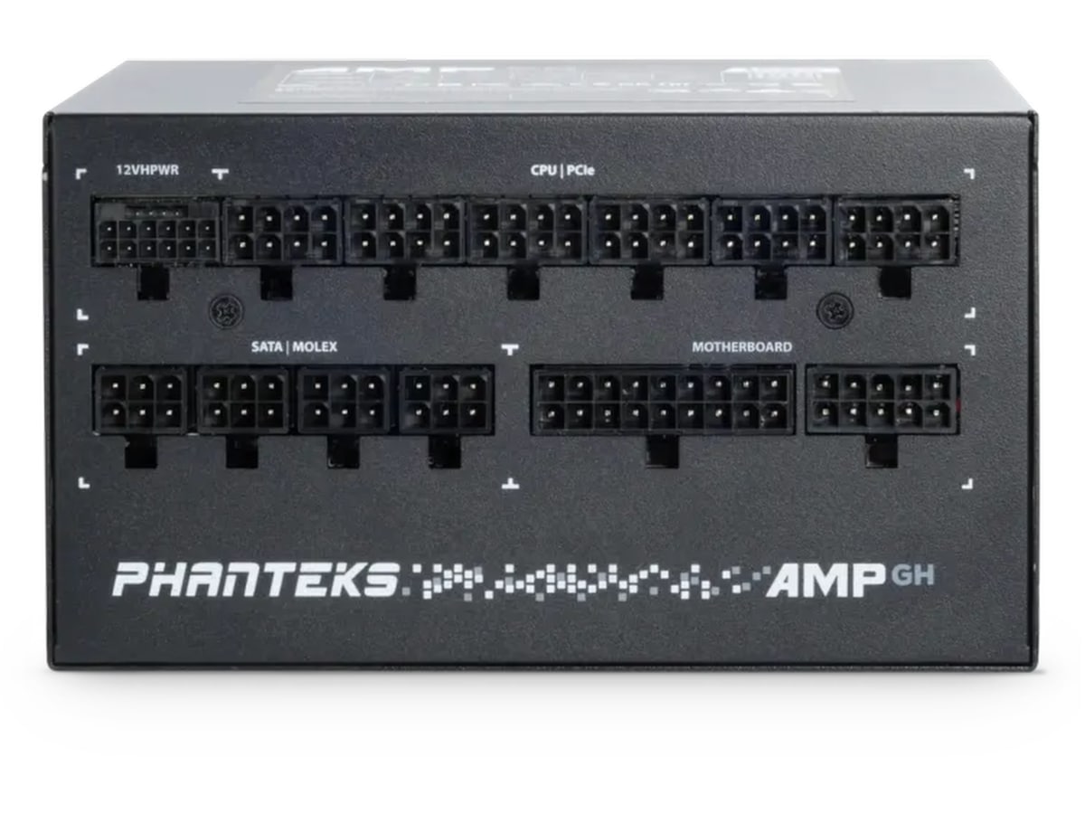 Phanteks AMP GH 850W Gold PSU (sort) Enheter