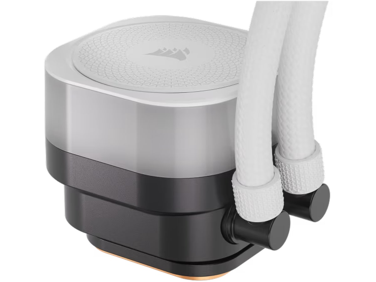 Corair iCUE LINK Titan 360 RX RGB AIO Kjøler (hvit) CPU - Vannkjøling