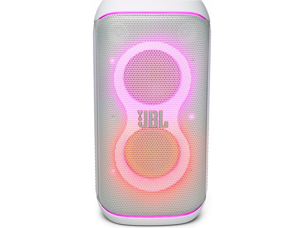 JBL PARTYBOX CLUB 120 Kraftig partyhøyttaler (hvit) Trådløs / Bluetooth-høyttaler